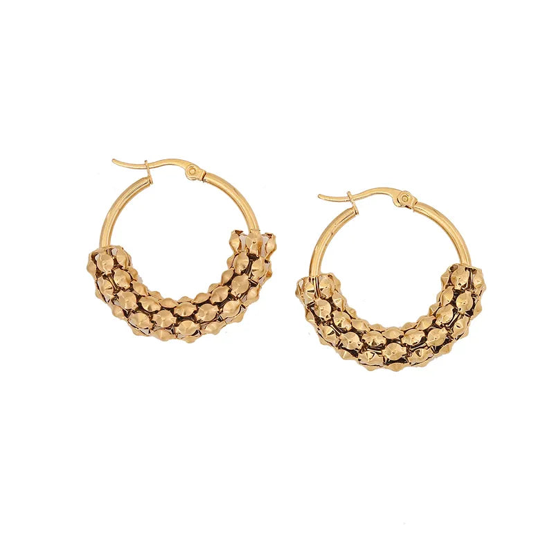 Boucles D'oreilles Acier