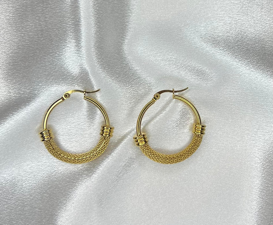 Boucles D'oreilles Acier