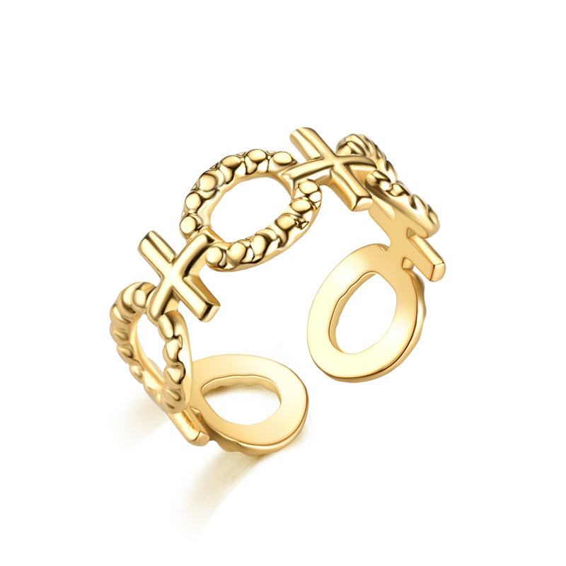 Bague en acier inoxydable