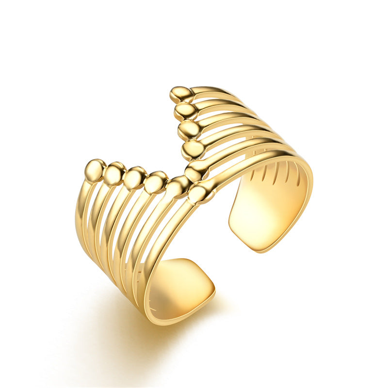 Bague en acier inoxydable