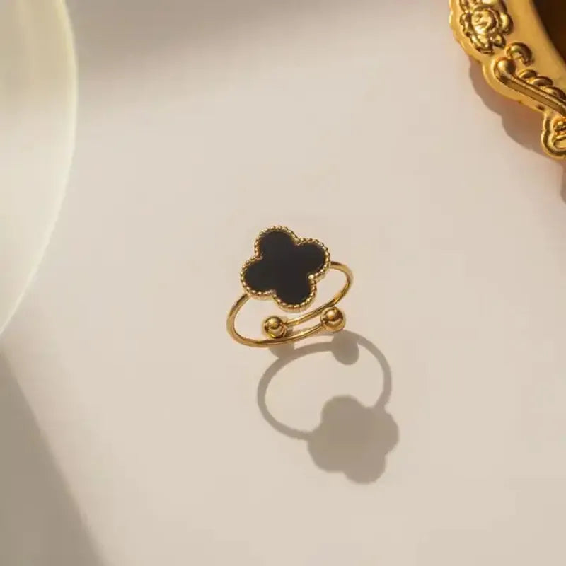 Bague trèfle