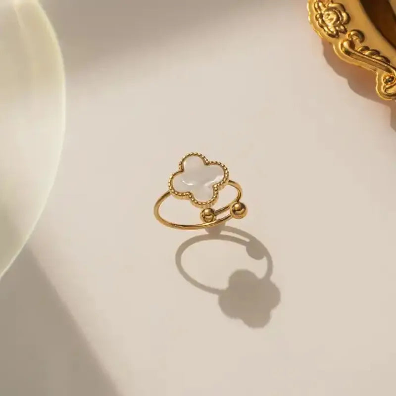 Bague trèfle