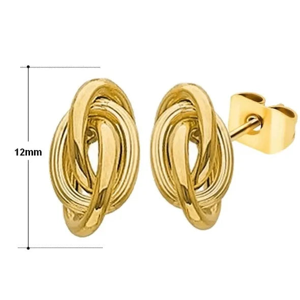 Boucles d'oreilles plaqué or