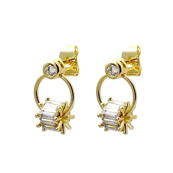 Boucles d'oreilles plaqué or