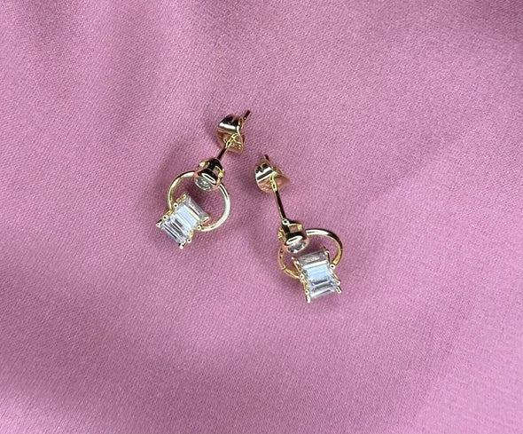 Boucles d'oreilles plaqué or