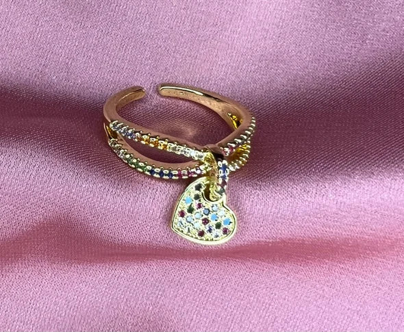 Bague Plaqué or reglable