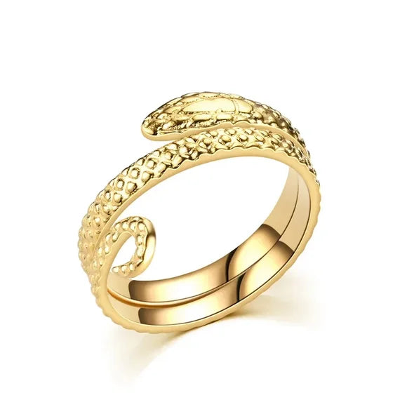 Bague serpent en acier inoxydable